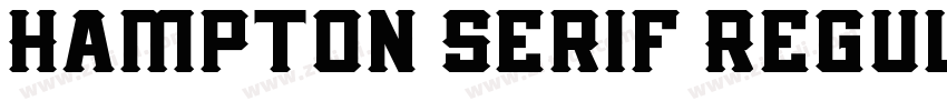 Hampton Serif Regul字体转换